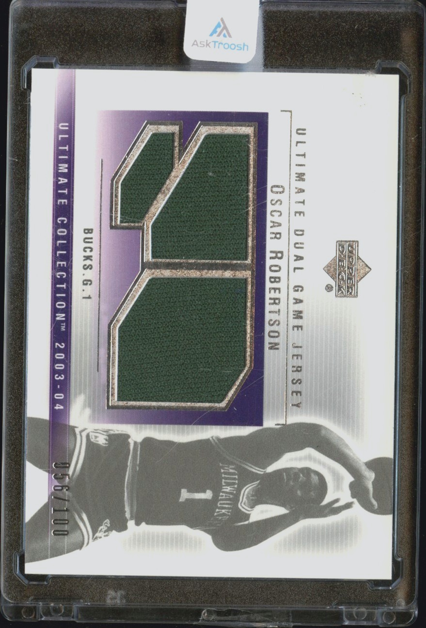 Oscar Robertson Ultimate Dual Game Jersey /100
