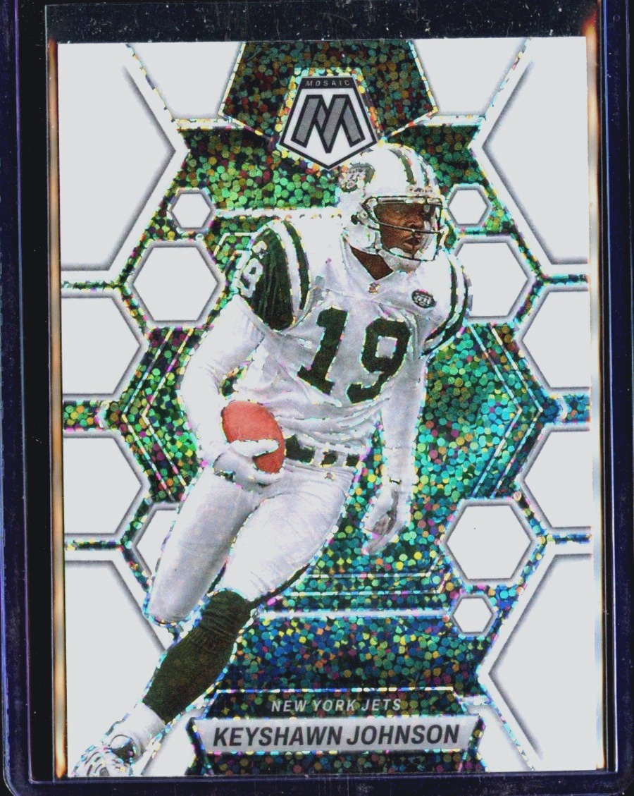 Keyshawn Johnson White Sparkle SSP