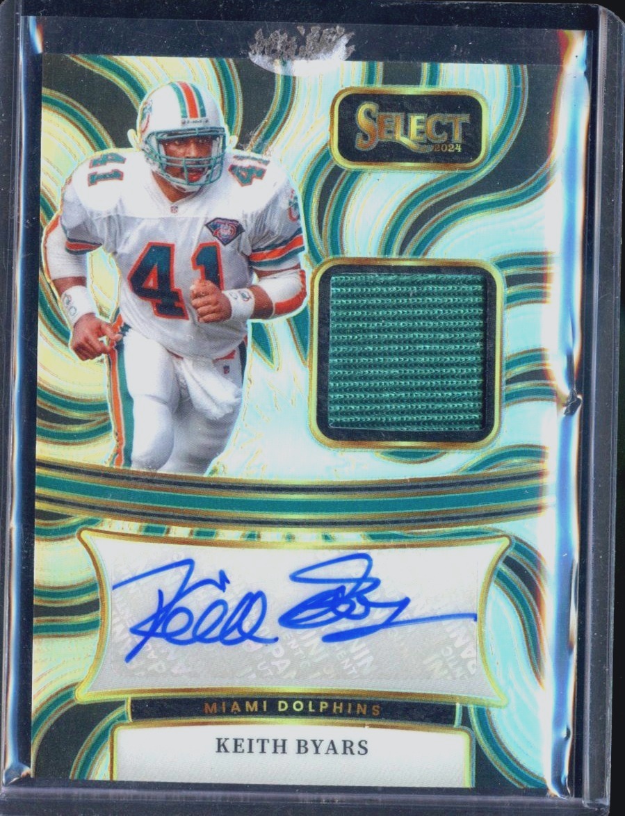 Keith Byars Patch Autp /199 RAW