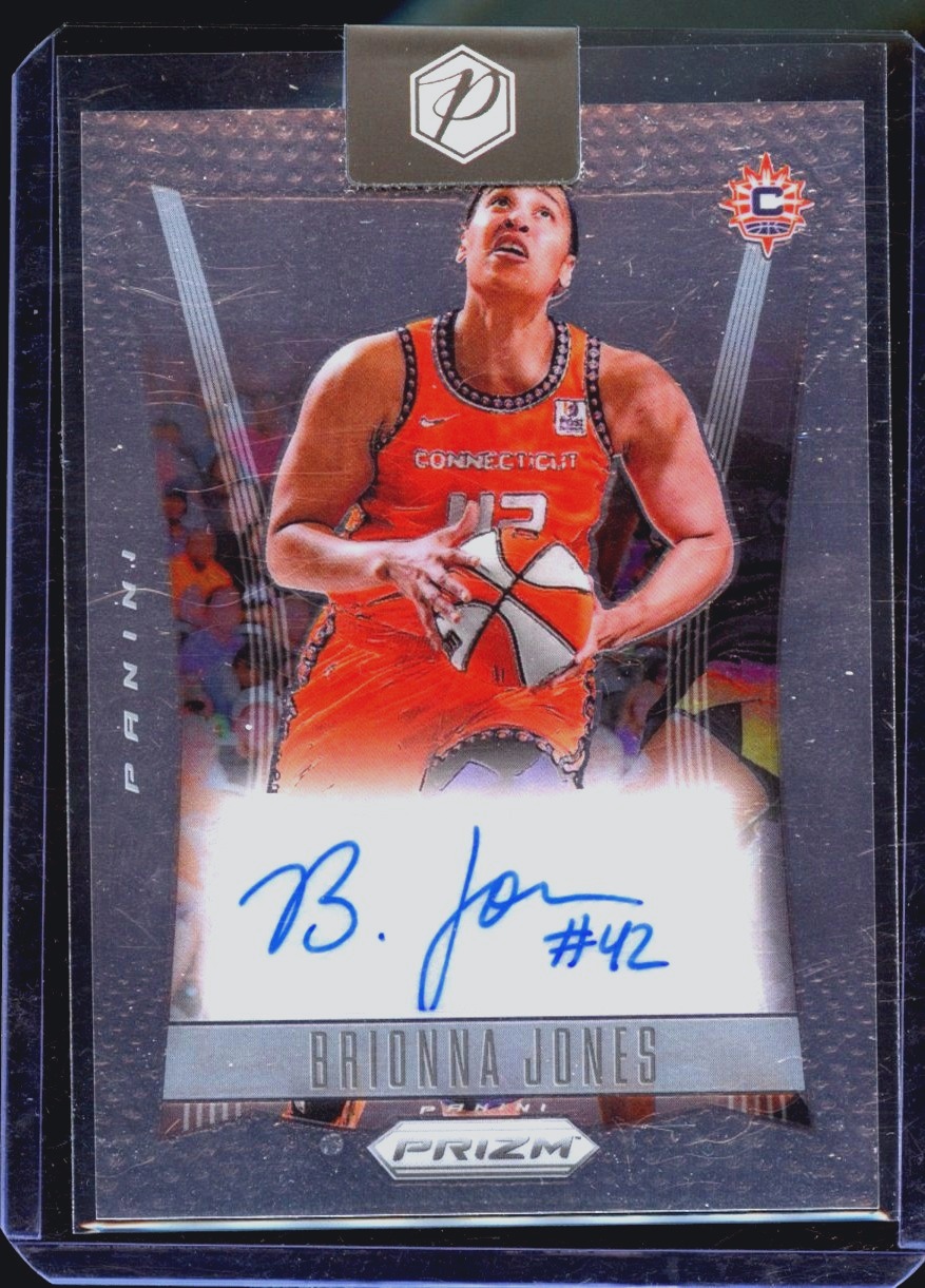 Brionna Jones WNBA Prizm Auto RAW